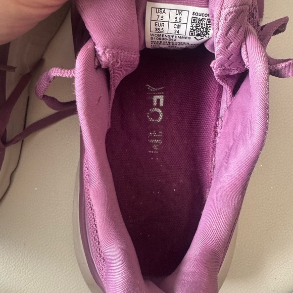 Saucony Women's Athletic Shoes in Purple - Picture 3 of 6